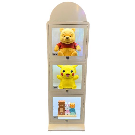 3 Unit Locker Box Tower