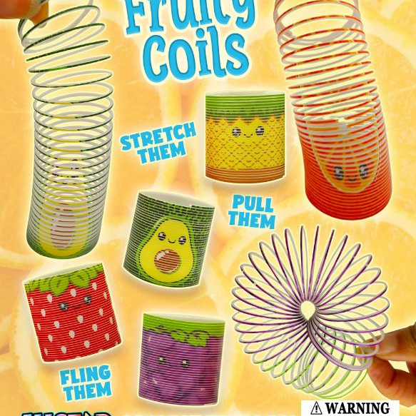 Fruity Coils Vending Capsules (2 inch) 250 ct