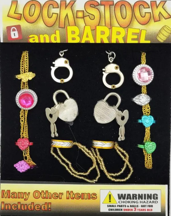 Lock Stock and Barrel Vending Capsules (1 inch) 250 ct