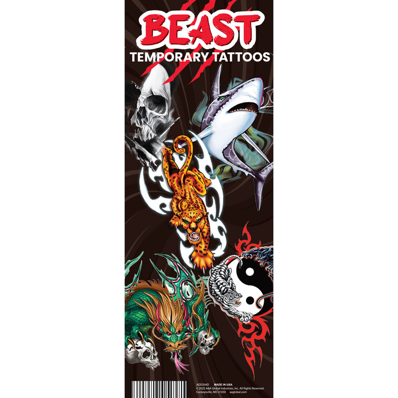 Metal Beast Tattoos 3 Vending Tattoos