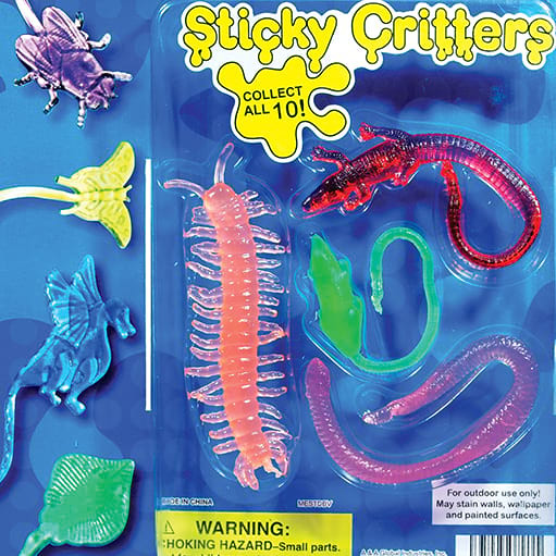 Sticky Critters Vending Capsules (2-inch) 250 ct - CandyMachines.com