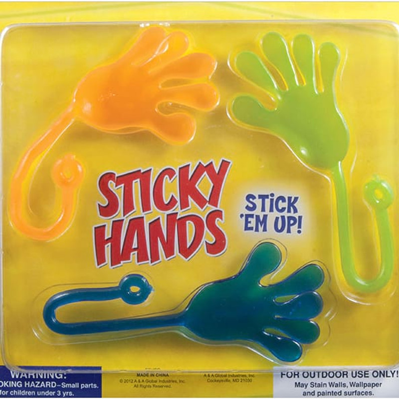 Sticky Hands Vending Capsules (2-inch) 250 ct