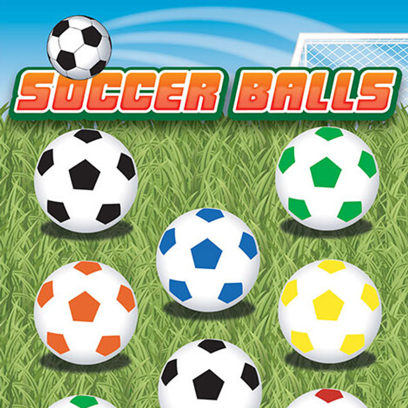 Soccer Balls Self Vending Toys (1-inch) 100 ct
