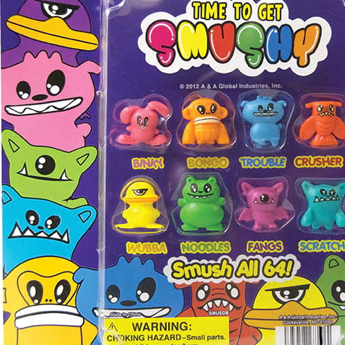 Time to Get Smushy 1 inch Toy Vending Capsules | CandyMachines.com