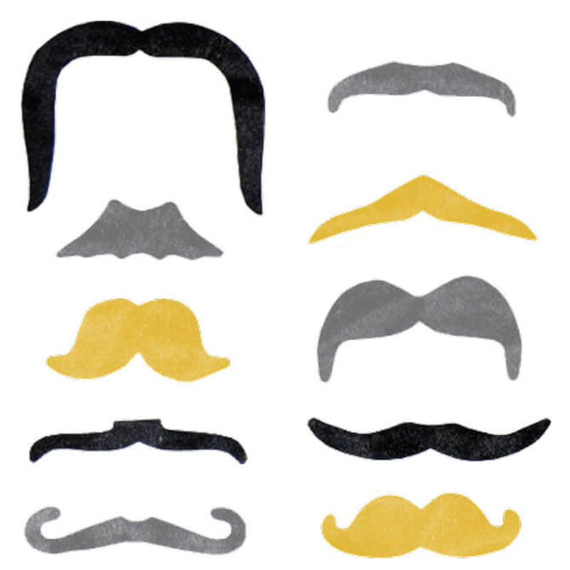 Moustache Mix Bulk Vending Toys