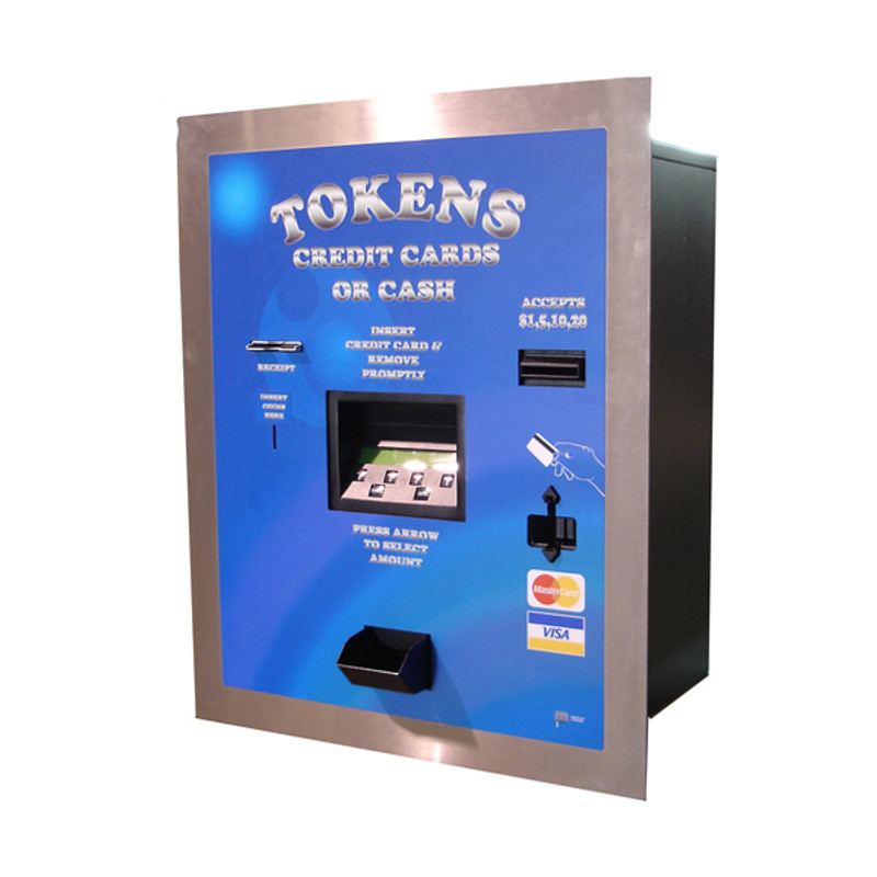 AC2207 Platinum Series Cash or Credit Card - Rear Load Token Dispenser AC2207 Platinum Series Cash or Credit Card - Rear Load Token Dispenser