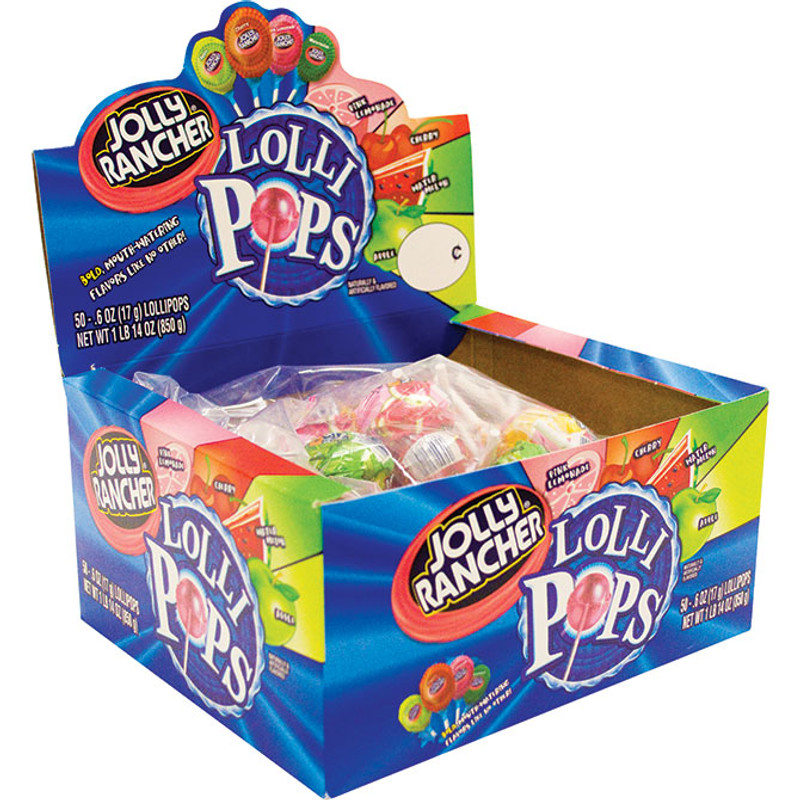 Jolly Rancher Lollipops (50 ct) Jolly Rancher Lollipops (50 ct)
