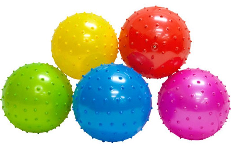 Assorted Knobby Balls - 5 inch Assorted Knobby Balls - 5 inch