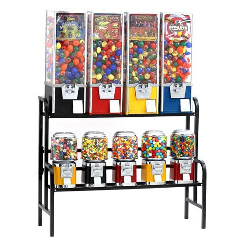 9 Unit Toy and Candy Vending Machine Combo 9 Unit Toy and Candy Vending Machine Combo