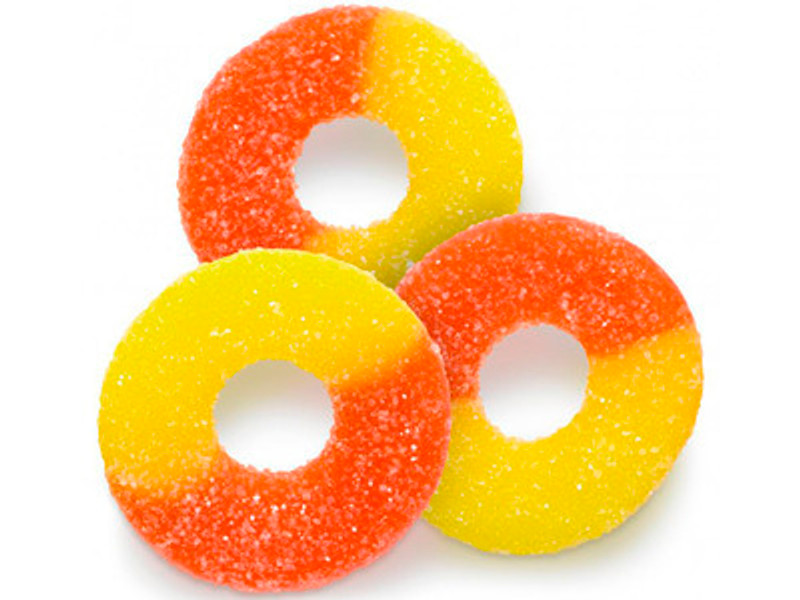 Peach Gummy Rings Bulk Candy (18 lbs) Peach Gummy Rings Bulk Candy (18 lbs)