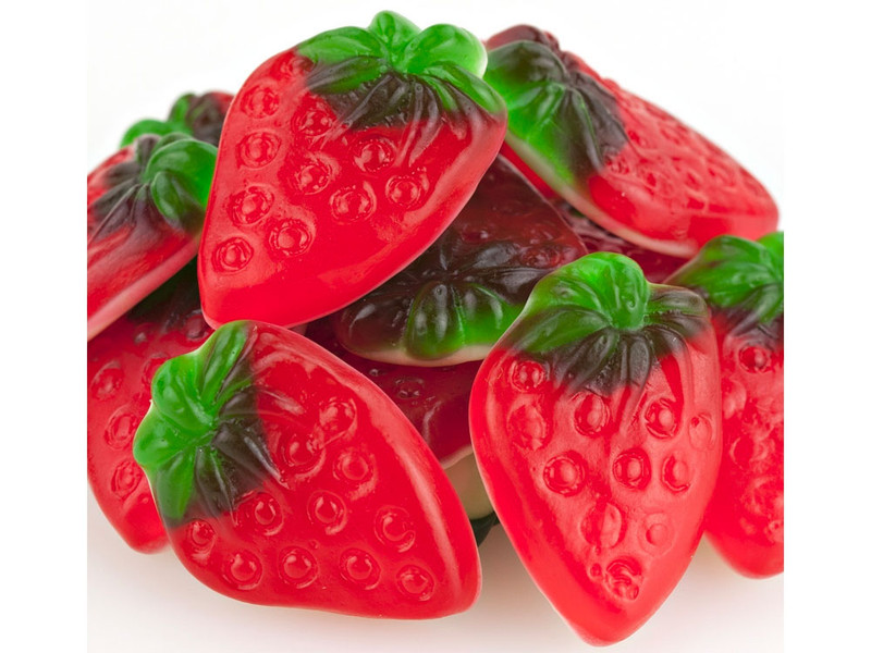 Strawberries and Cream Bulk Gummy Candy Strawberries and Cream Bulk Gummy Candy