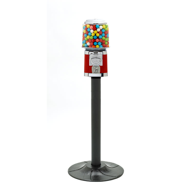 Single Head Gumball Machines on a Stand for Sale
