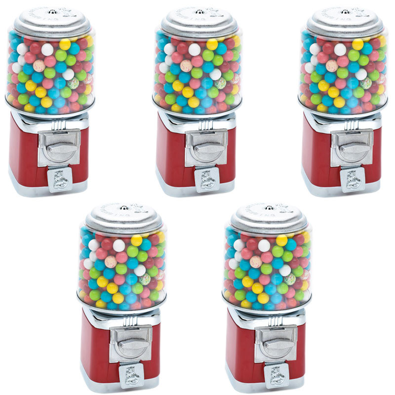 5 Rhino Classic Gumball Machine Package 5 Rhino Classic Gumball Machine Package