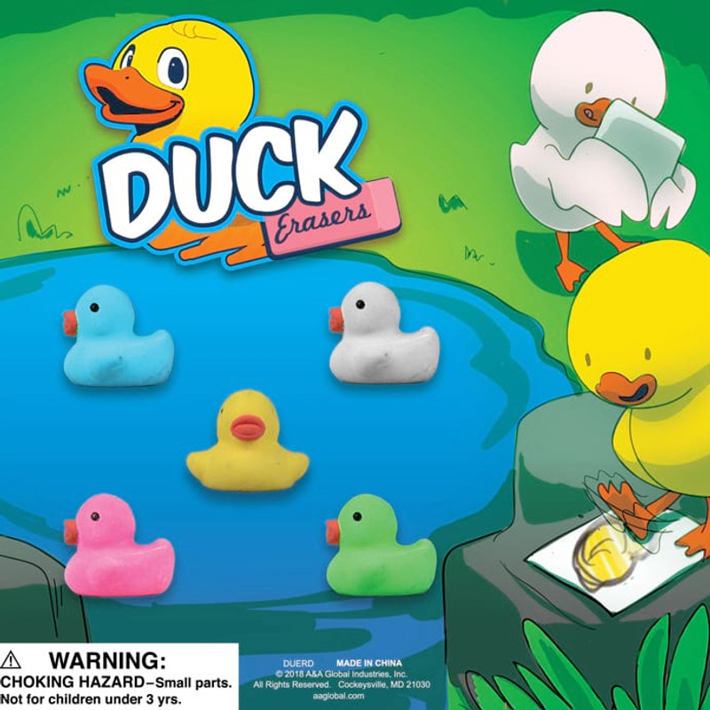 Duck Erasers Vending Capsules (1-inch) 250 ct Duck Erasers Vending Capsules (1-inch) 250 ct