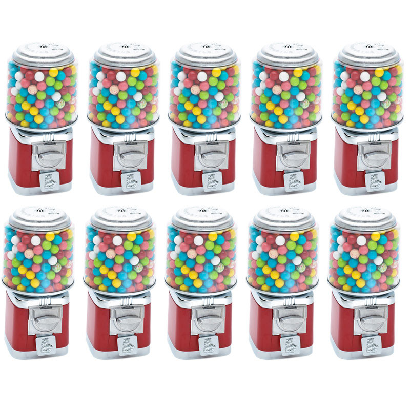 10 Rhino Classic Gumball Machine Package