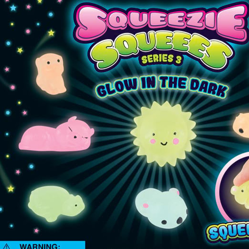 Glow in the Dark Squeezies  Vending Capsules (2 inch) 250 ct Glow in the Dark Squeezies  Vending Capsules (2 inch) 250 ct
