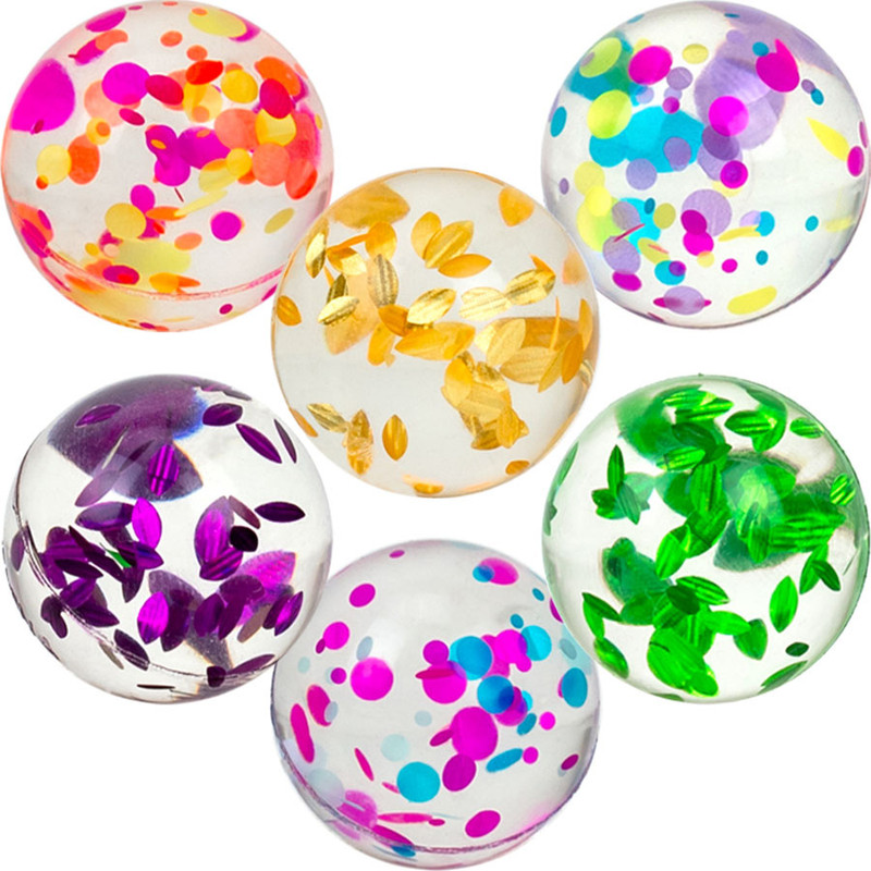 Confetti 45mm High Bounce Balls Confetti 45mm High Bounce Balls