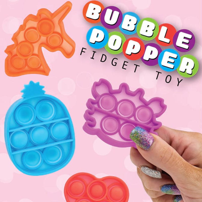 Fidget Bubble Poppers Vending Capsules (2 inch) 250 ct Fidget Bubble Poppers Vending Capsules (2 inch) 250 ct