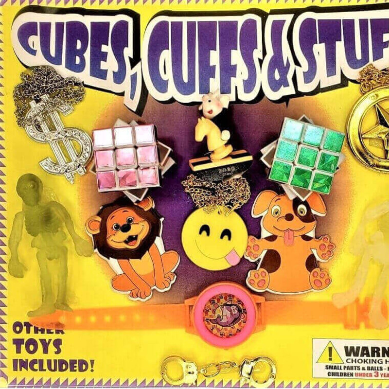 Cubes, Cuffs and Stuff Vending Capsules (2 inch) 250 ct Cubes, Cuffs and Stuff Vending Capsules (2 inch) 250 ct