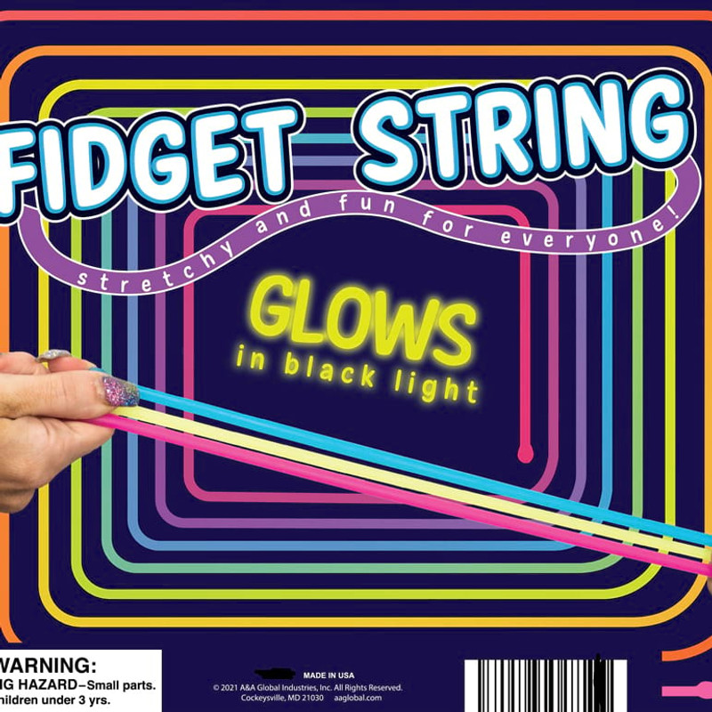 Fidget Stretchy String Vending Capsules (2 inch) 250 ct Fidget Stretchy String Vending Capsules (2 inch) 250 ct