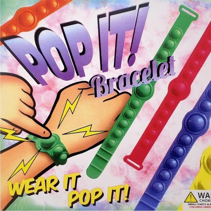 Pop-It Bracelets Vending Capsules (2 inch) 250 ct Pop-It Bracelets Vending Capsules (2 inch) 250 ct