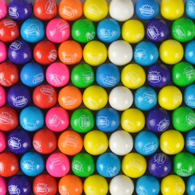 Assorted Dubble Bubble Logo Gumballs (.62-inch ) 3650 Count Assorted Dubble Bubble Logo Gumballs (.62-inch ) 3650 Count