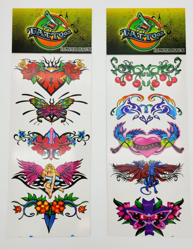 Lower Back #2 Temporary  Vending Tattoos Lower Back #2 Temporary  Vending Tattoos