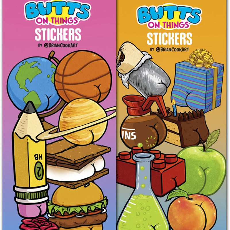 Chortle Cheeks Stickers (300 ct)