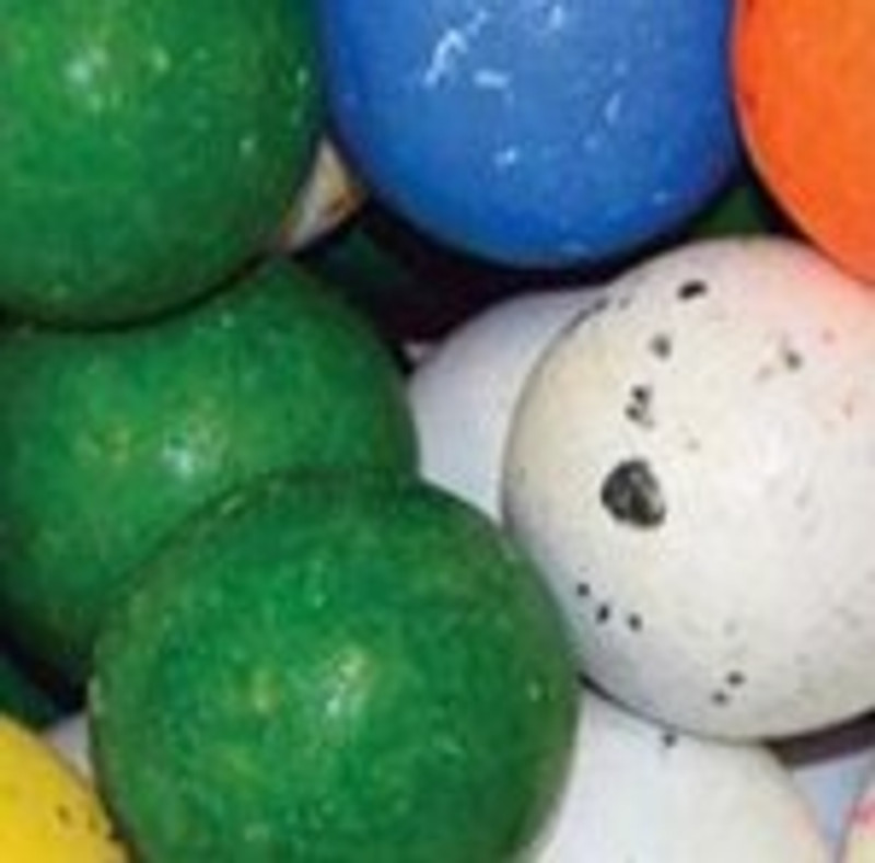 Ball Dozers Gum Center Jawbreakers (2.25 inch) 85 ct