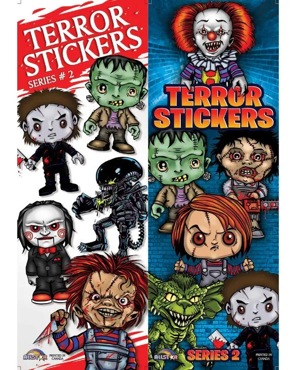 Terror #2 Vending Stickers (300 ct)