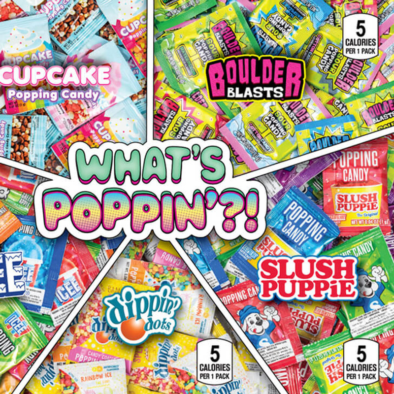 Popping Candy Mix Vending Capsules (2-inch) 250 ct Popping Candy Mix Vending Capsules (2-inch) 250 ct