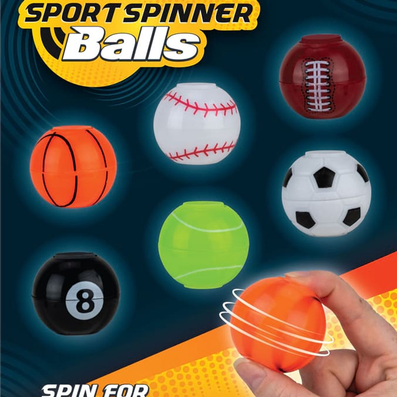 Sports Self Vend Spinner Balls (2 inch) 100 ct Sports Self Vend Spinner Balls (2 inch) 100 ct