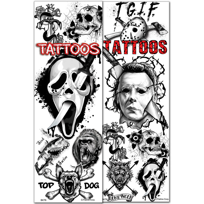 Drama Black Ink #6 Temporary Tattoos (300 ct) Drama Black Ink #6 Temporary Tattoos (300 ct)