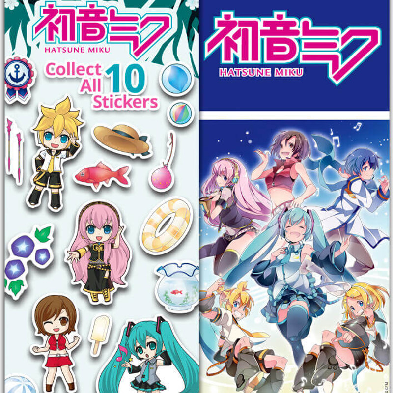 Hatsune Miku Stickers (300 ct) Hatsune Miku Stickers (300 ct)