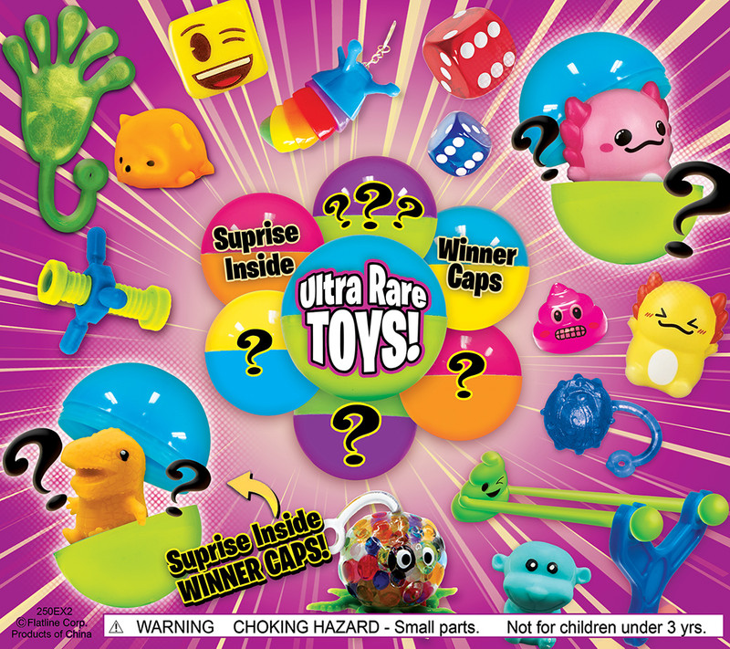 Ultra Rare Toy Explosion #2 Vending Capsules (2 inch) 250 ct Ultra Rare Toy Explosion #2 Vending Capsules (2 inch) 250 ct