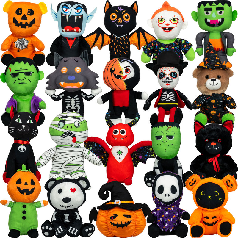 Jumbo Generic Halloween Plush Mix #6 (40 ct) 12in - 15in Jumbo Generic Halloween Plush Mix #6 (40 ct) 12in - 15in