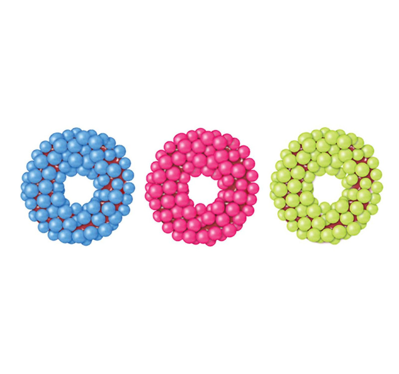 Sour Candy-Coated Gummy Rings (20 lbs)