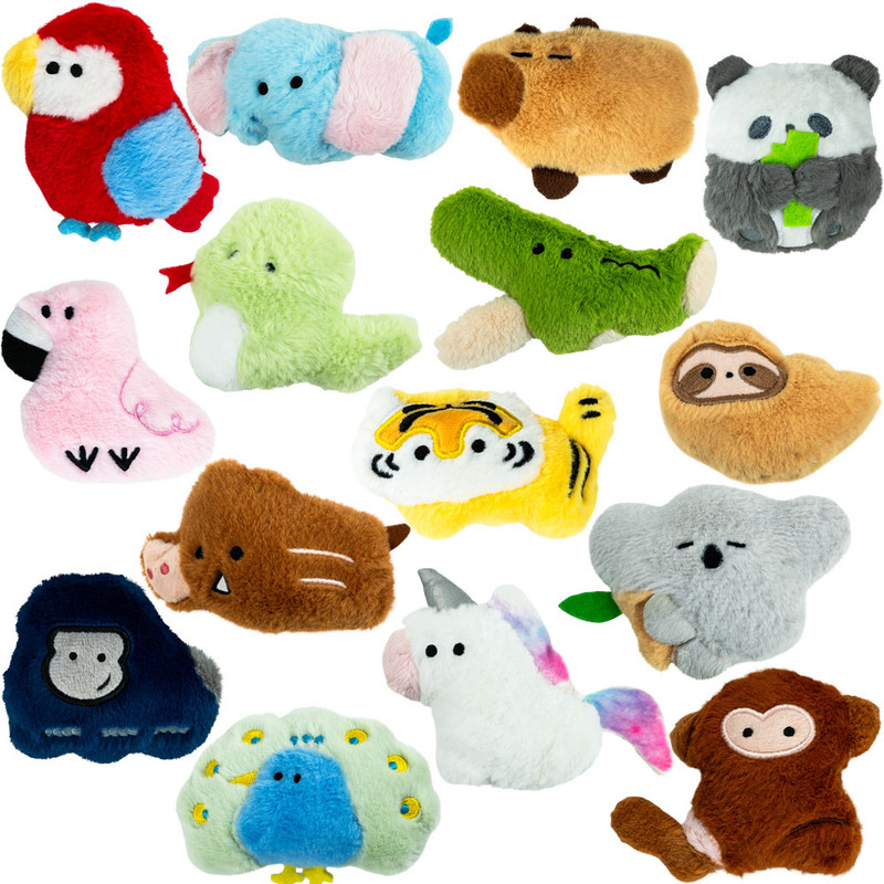Mini Fuzzy Animal 3in-3.5in Asst (300pcs)