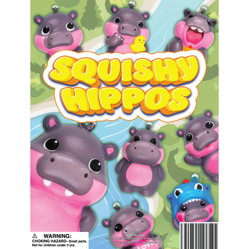 Hippo Mix Vending Capsules (2 inch) 250 ct | Candymachines.com