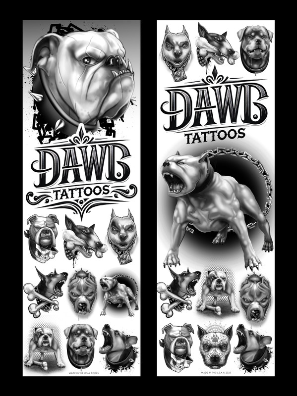 Dawgs Tattoos (300 ct)
