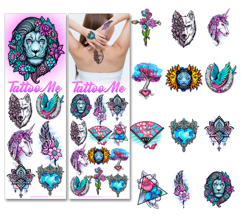 Tattoo Me Temporary Vending Tattoos (300 ct) Tattoo Me Temporary Vending Tattoos (300 ct)