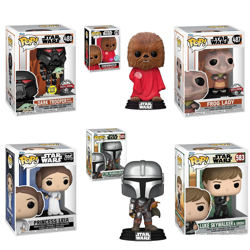 Funko Star Wars Collection POP! Vinyl Figures (6 count) Funko Star Wars Collection POP! Vinyl Figures (6 count)