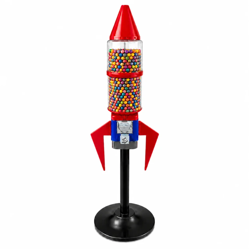 Rocket Gumball Machine
