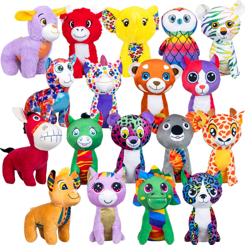 Medium Generic Plush #72 Mix (8-9 inch) 108 ct Medium Generic Plush #72 Mix (8-9 inch) 108 ct