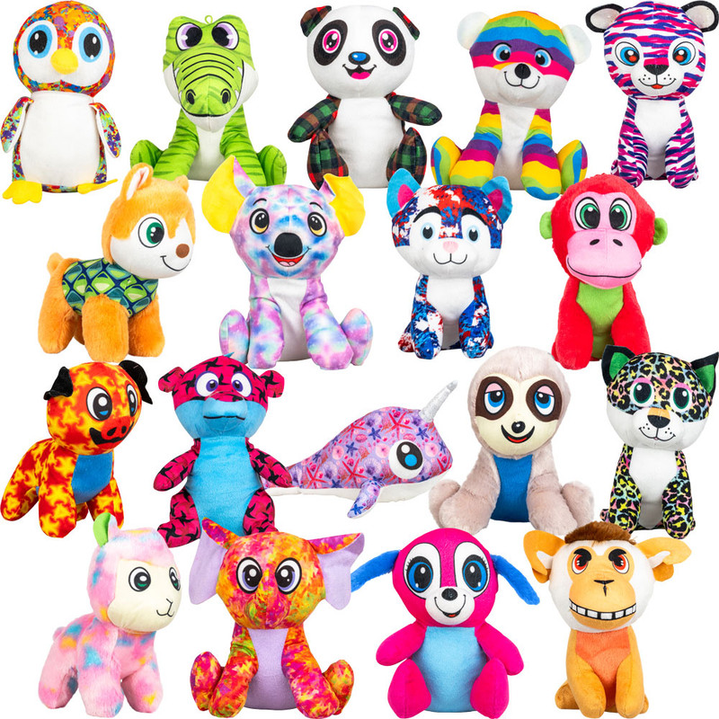 Medium Generic Plush #73 Mix (8-9 inch) 108 ct Medium Generic Plush #73 Mix (8-9 inch) 108 ct