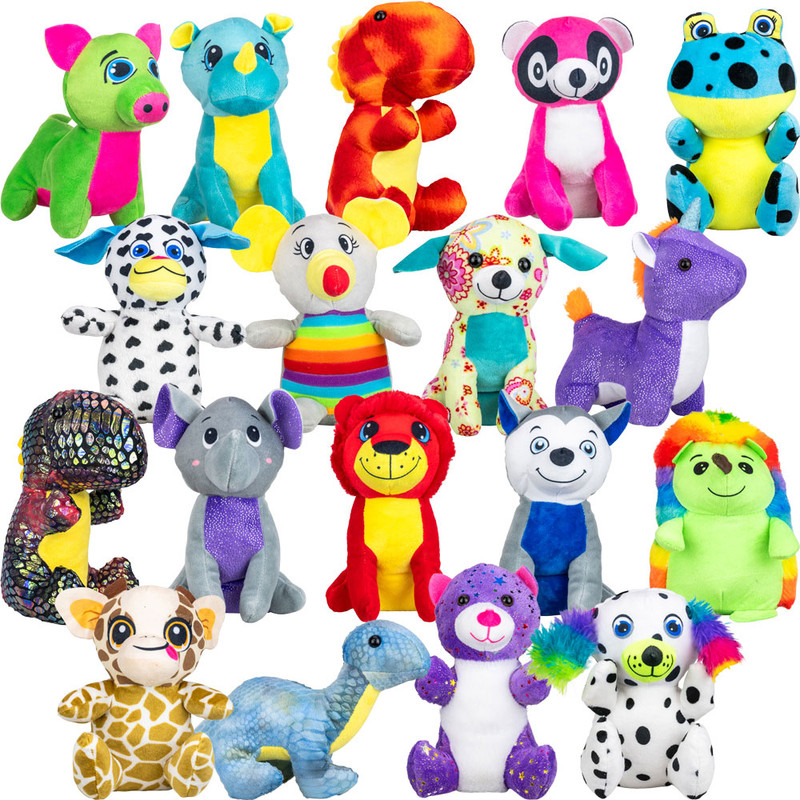 Medium Generic Plush #75 Mix (8-9 inch) 108 ct Medium Generic Plush #75 Mix (8-9 inch) 108 ct