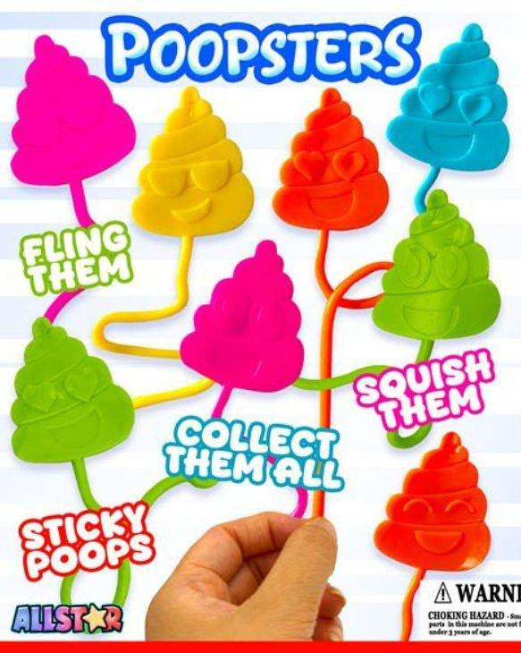 Sticky Poopsters Vending Capsules (2 inch) 250 ct