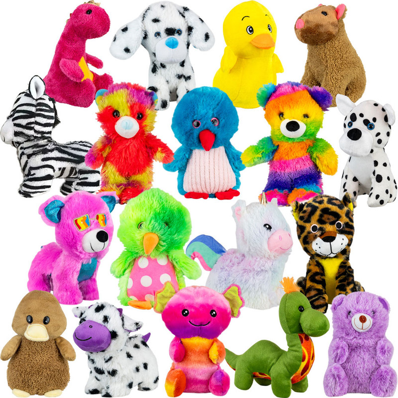 Medium Generic Plush #82 Mix (8-9 inch) 108 ct