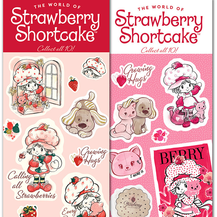 Strawberry Shortcake Vending Stickers (300 ct)