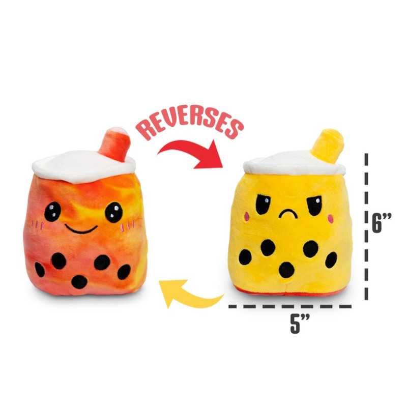 Boba Tea Reversible Plush (6 inch) 72 count